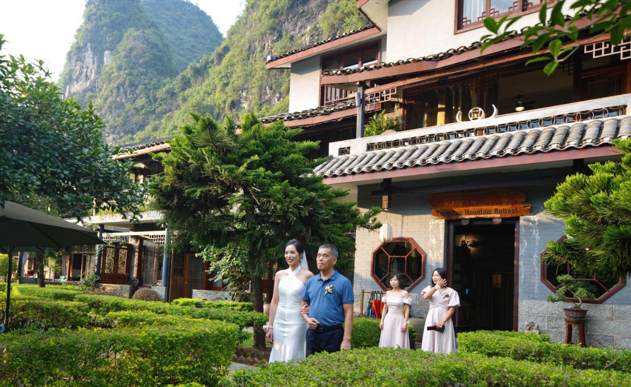 Yangshuo Mountain Retreat Hotel Exterior foto