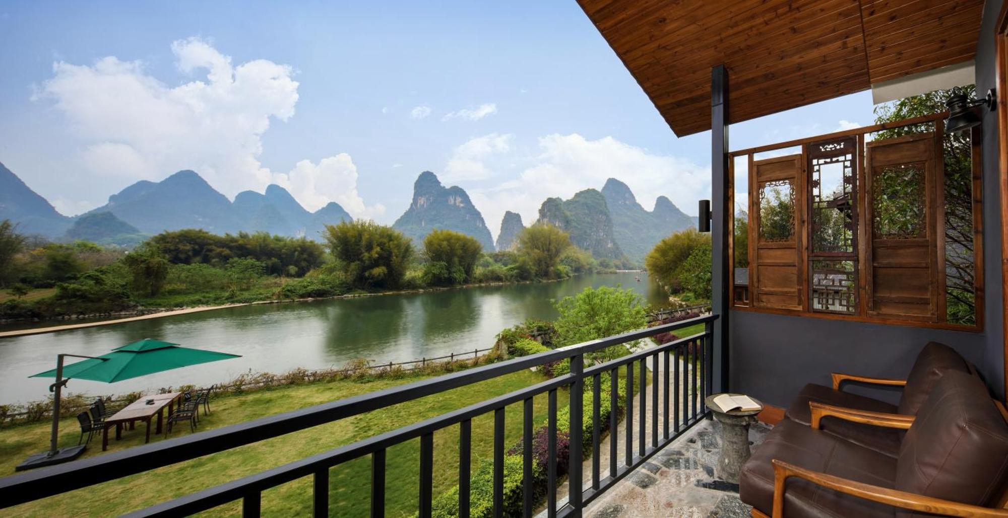 Yangshuo Mountain Retreat Hotel Exterior foto